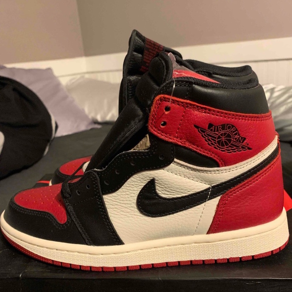 Jordan 1s Bred Toe